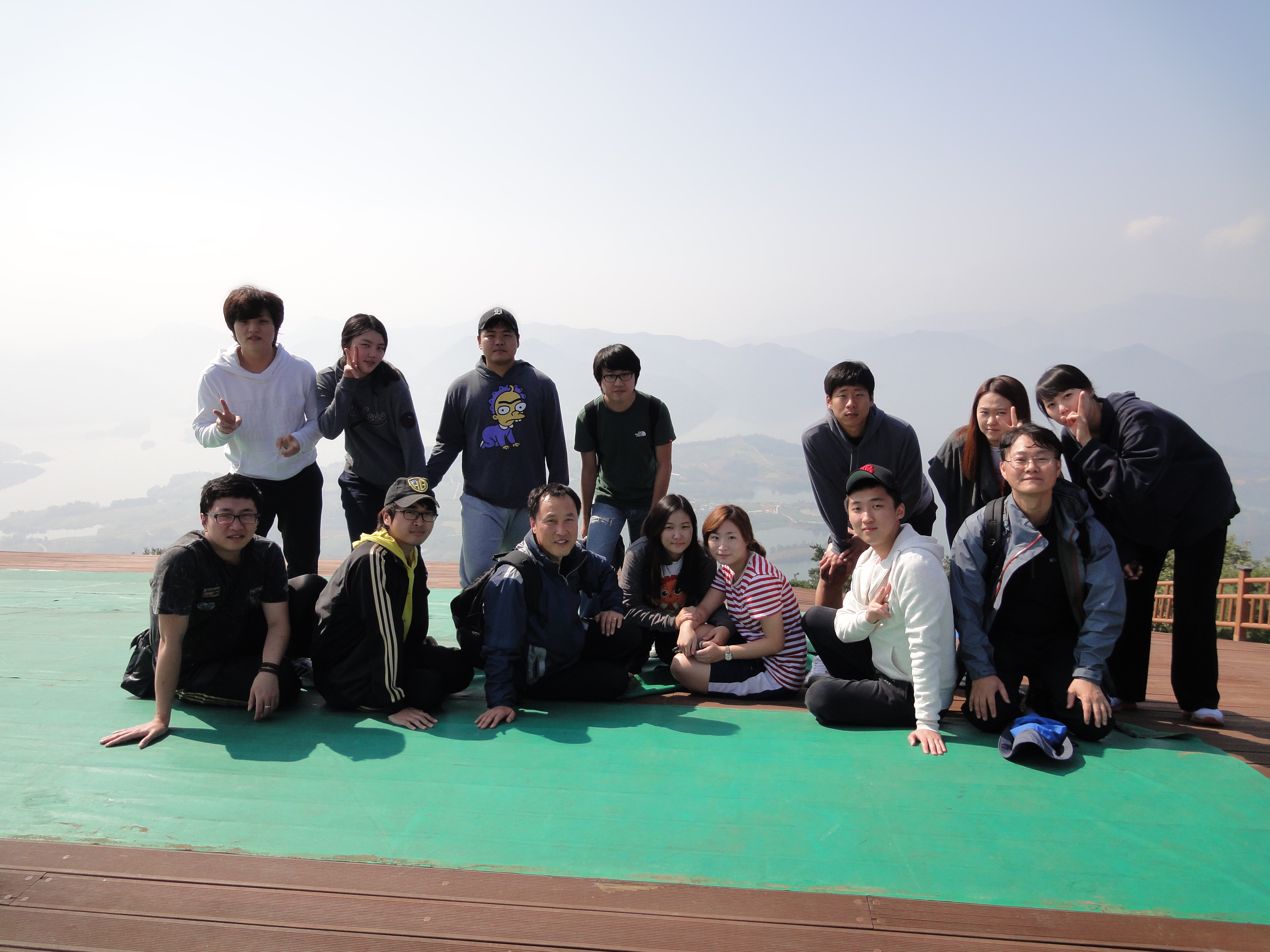 제천 비봉산 가을 등산3