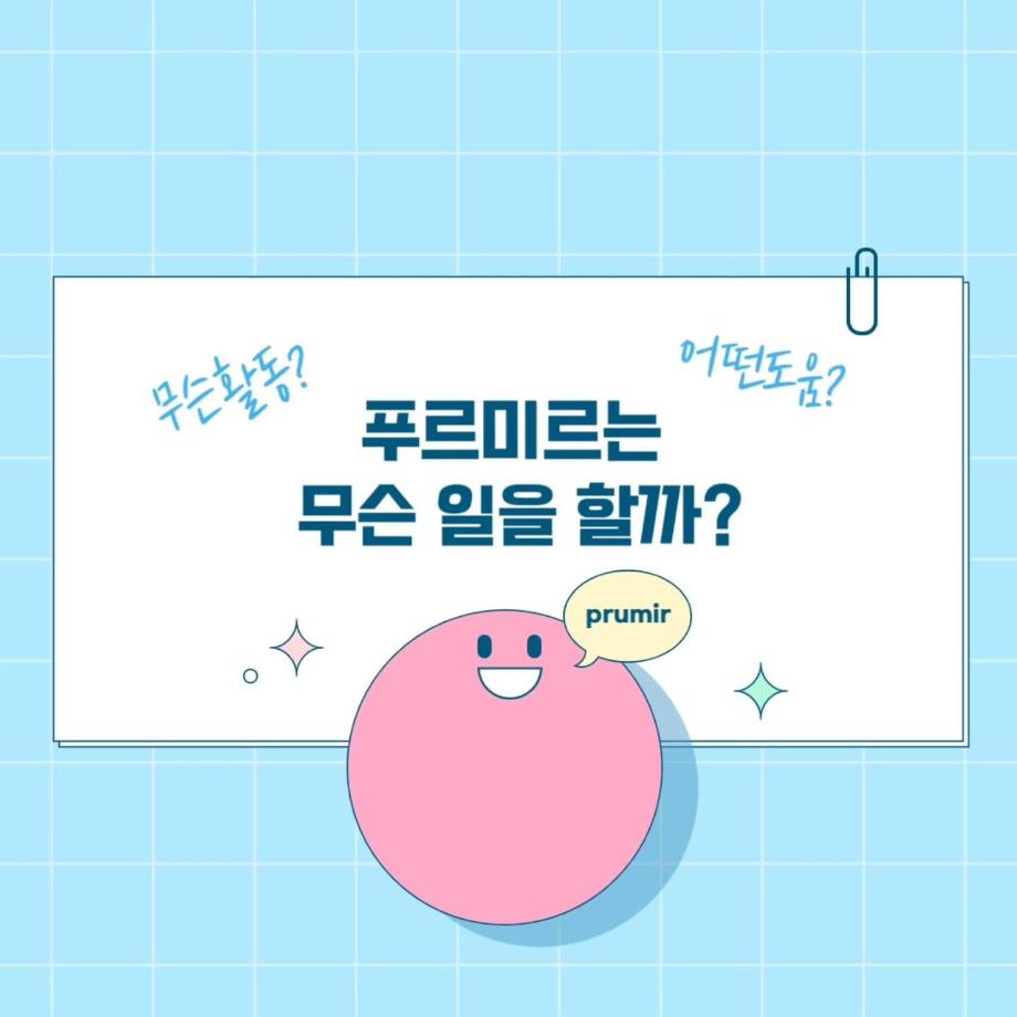 푸르미르 소개 게시물