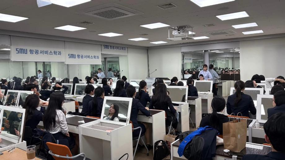 헤어 특강 진행