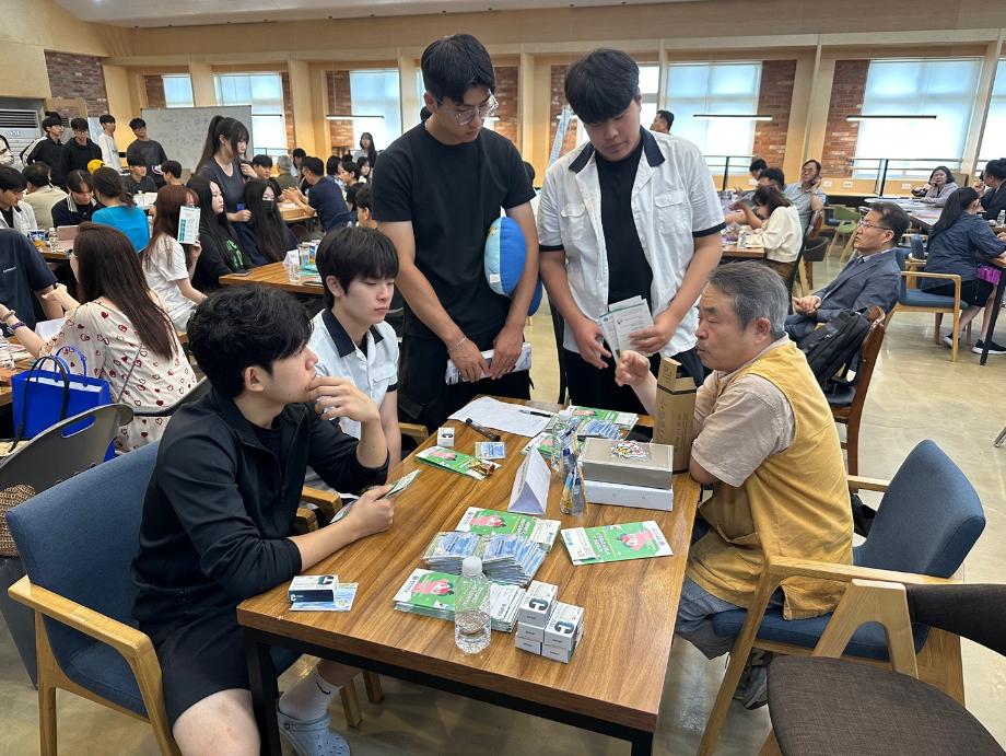 [2025학년도 세명고 입시박람회 부동산지적학과 입시상담 참여]