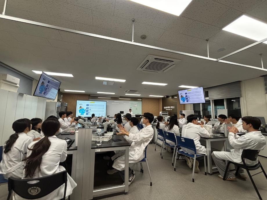 초생체염색(NMB stain)진행