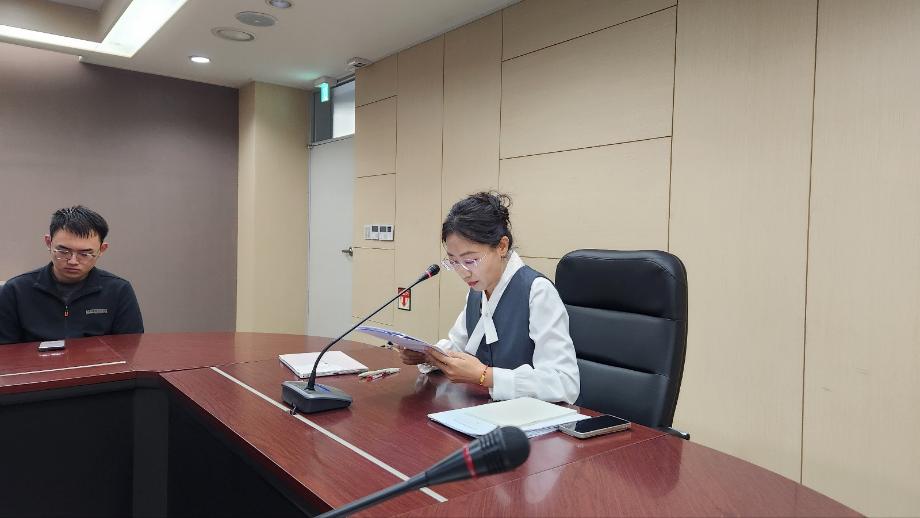 법학과 첫 논문발표 2차 발표 현장 및 식사